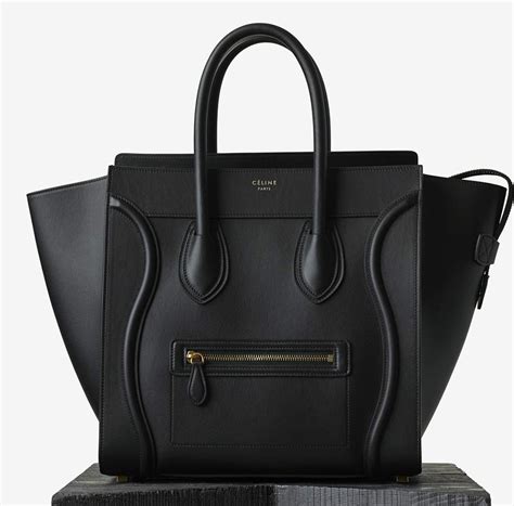 celine frame bag black|celine luggage bag sale.